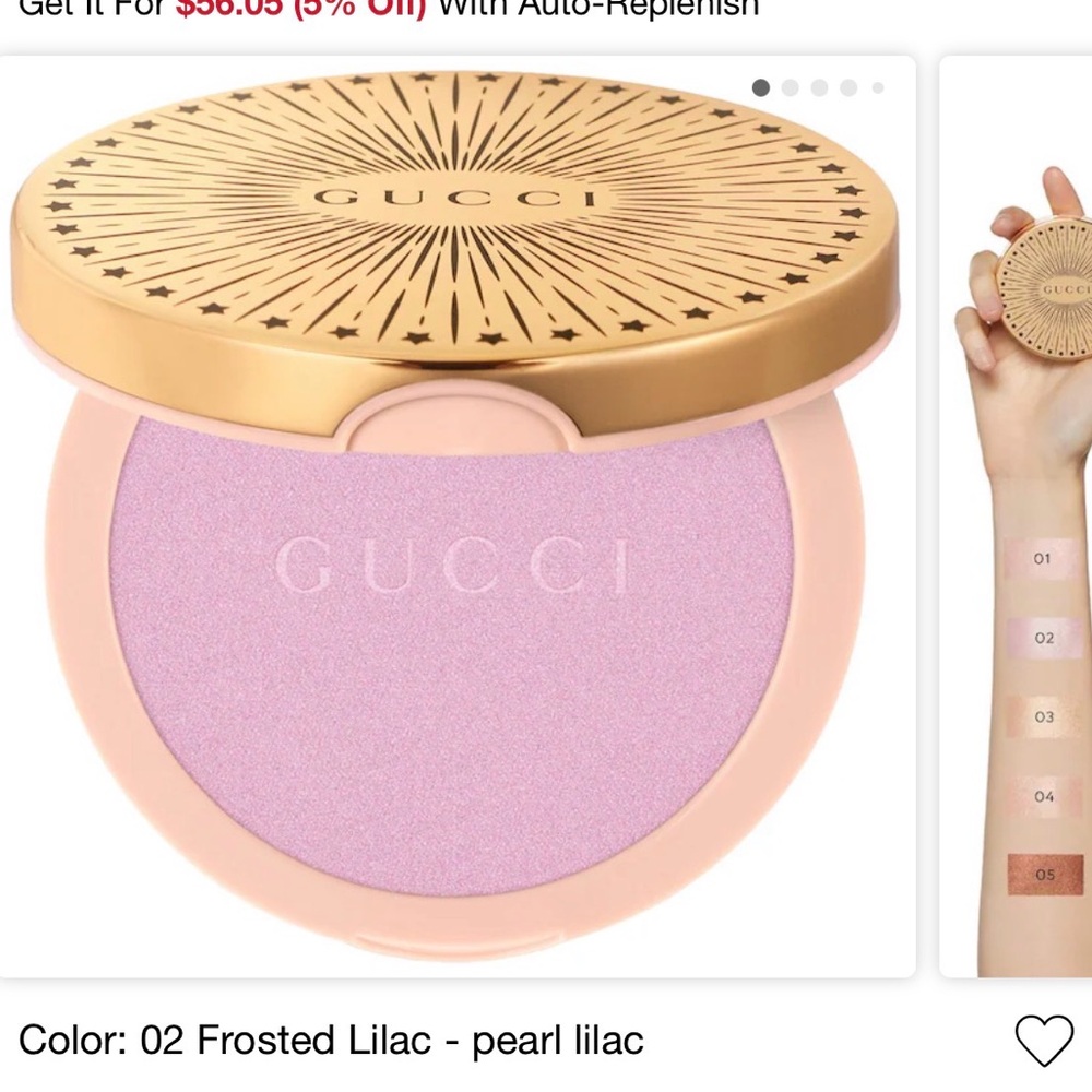 Gucci Glow Highlighter in Black and White - Picture 4 of 4